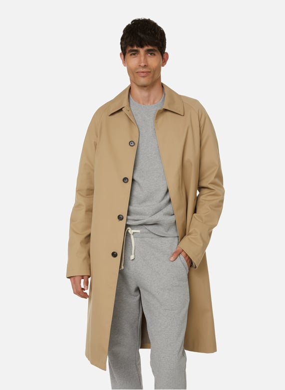 TRENCH EN COTON MeLANGe SAISON 1865 pour HOMME Printemps