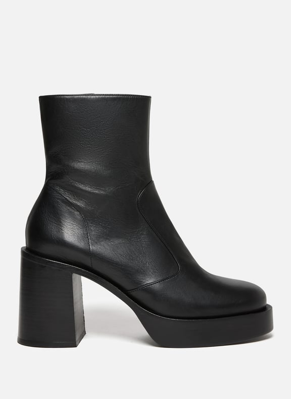 Bottines Raid en cuir Noir by SIMON MILLER SIMON MILLER Bottines Raid en cuir Noir