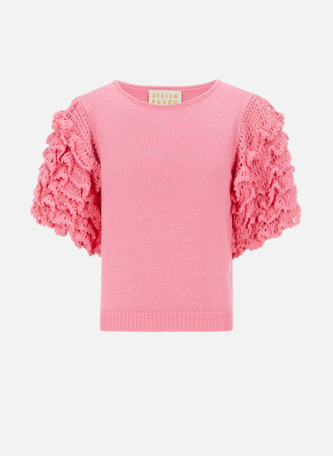Greta Bobos cotton sweater PinkSTELLA PARDO 