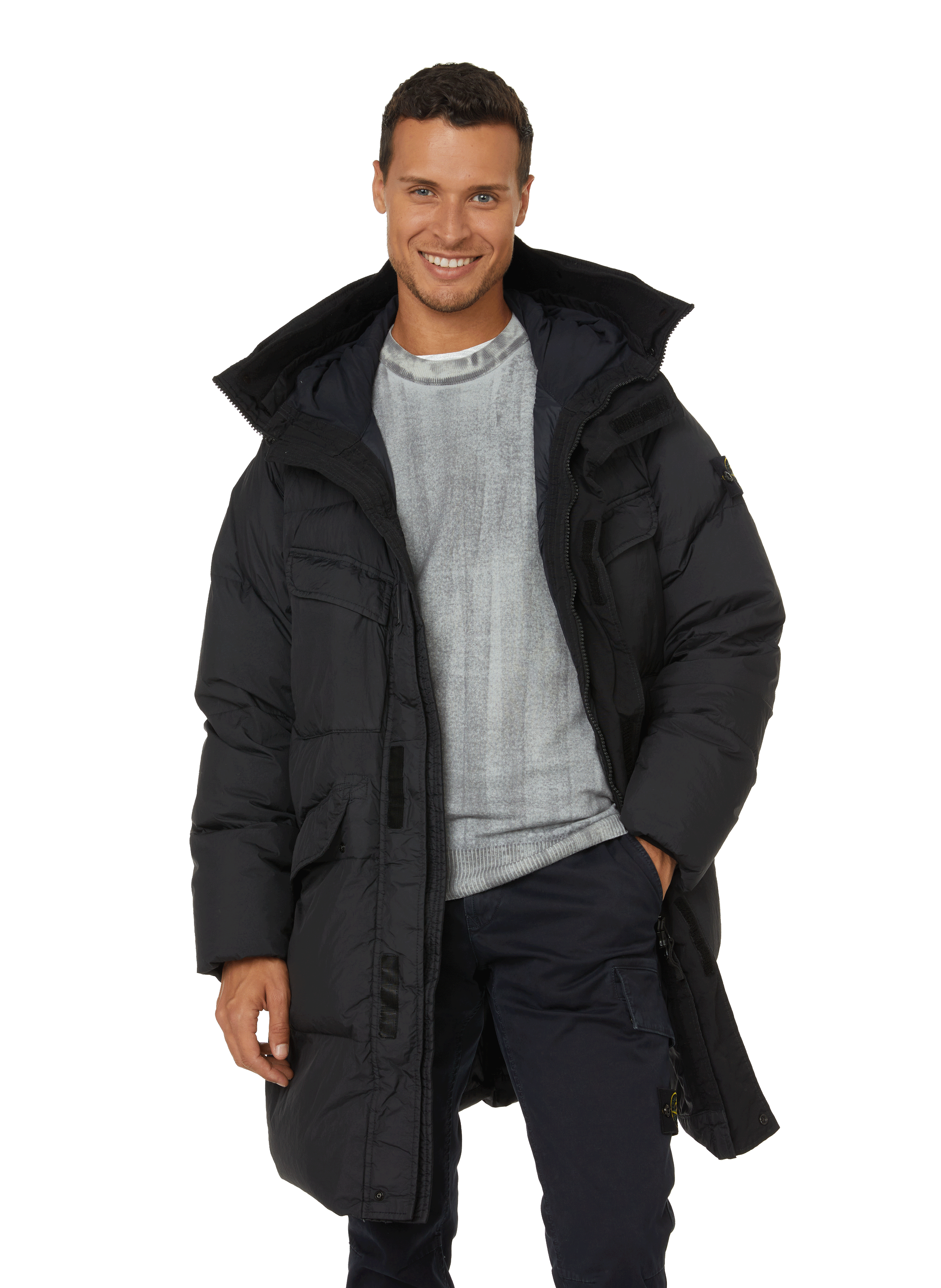 LONGUE DOUDOUNE - STONE ISLAND pour HOMME | Printemps.com