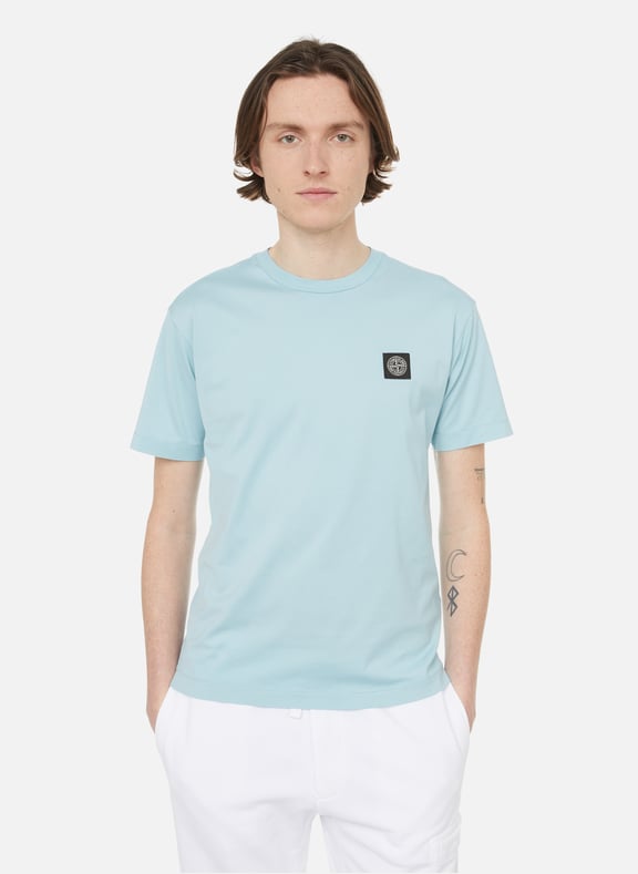 T-shirt en coton Bleu by STONE ISLAND STONE ISLAND T-shirt en coton Bleu