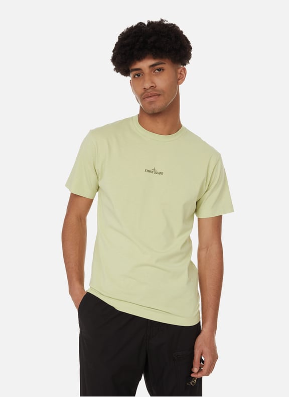 T-shirt en coton Vert by STONE ISLAND STONE ISLAND T-shirt en coton Vert