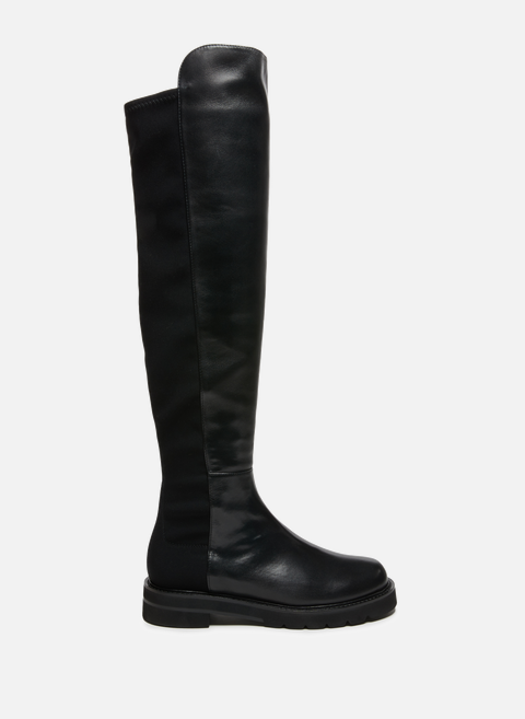 5050 Lift leather boots BlackSTUART WEITZMAN 