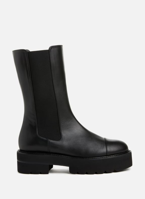 Bottines Presley en cuir Noir by STUART WEITZMAN STUART WEITZMAN Bottines Presley en cuir Noir