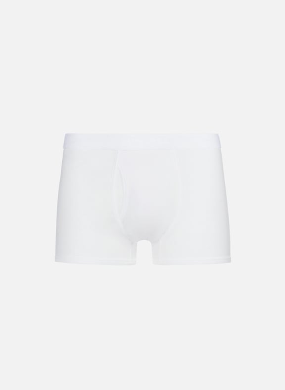Boxer Superfine Trunk en coton Blanc by SUNSPEL SUNSPEL Boxer Superfine Trunk en coton Blanc