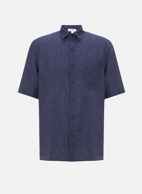 Blue linen shirtSUNSPEL 