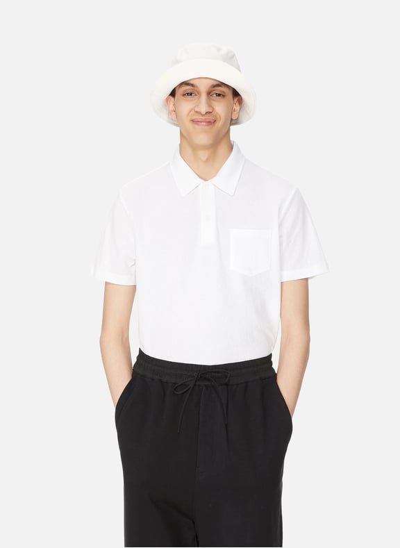 Polo uni Blanc by SUNSPEL SUNSPEL Polo uni Blanc