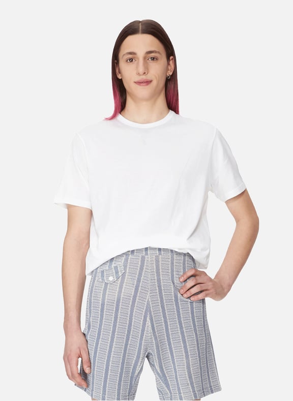 T-shirt en COTON Blanc by SUNSPEL SUNSPEL T-shirt en COTON Blanc