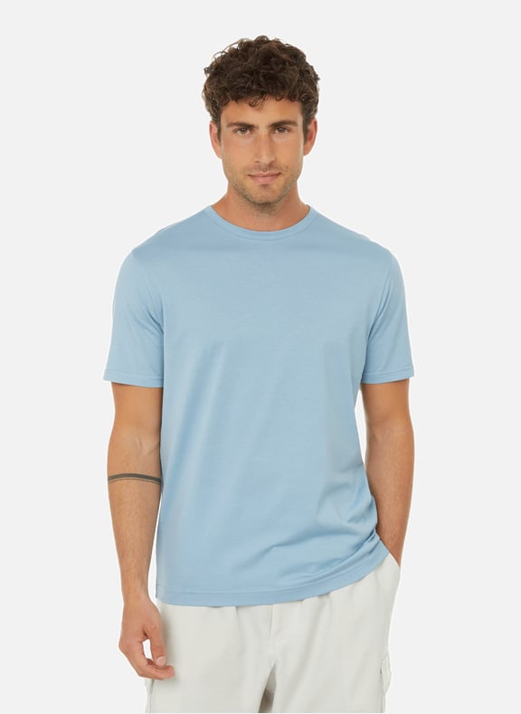T-shirt en COTON Bleu by SUNSPEL SUNSPEL T-shirt en COTON Bleu