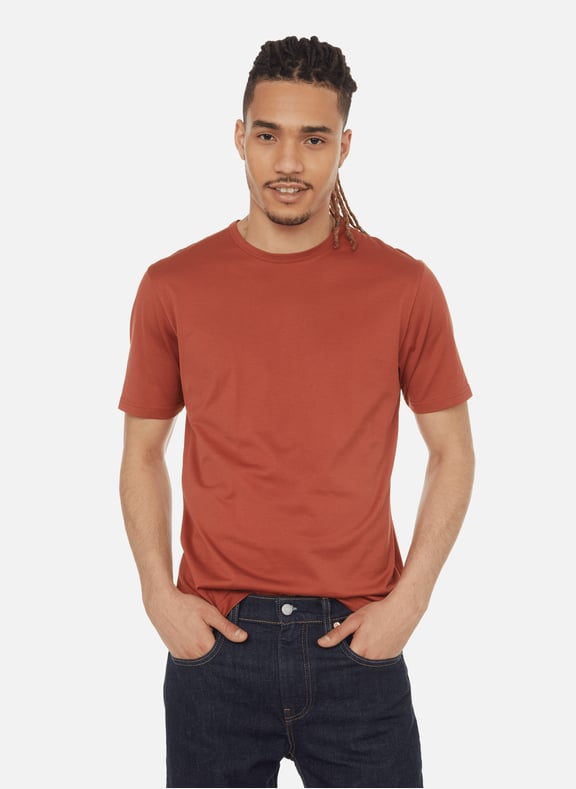 T-shirt en COTON Marron by SUNSPEL SUNSPEL T-shirt en COTON Marron