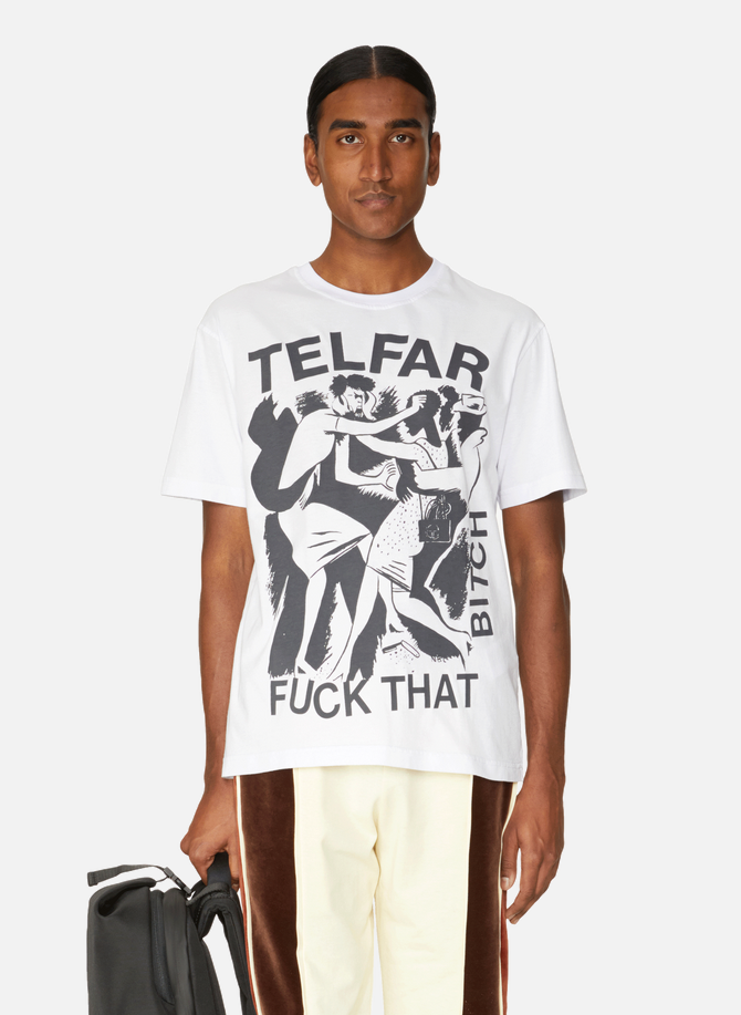 T-Shirt mit TELFAR Grafikdruck