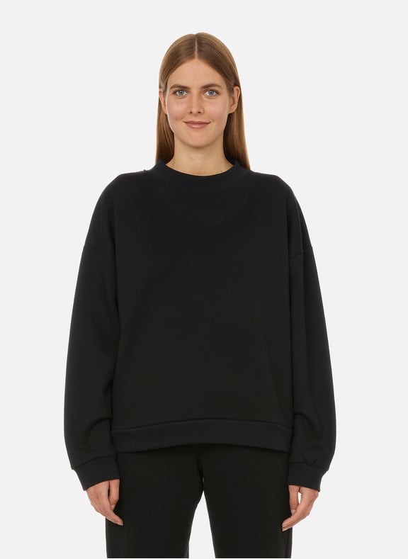 Sweatshirt en coton biologique Noir by THE SOCIAL SUNDAY THE SOCIAL SUNDAY Sweatshirt en coton biologique Noir