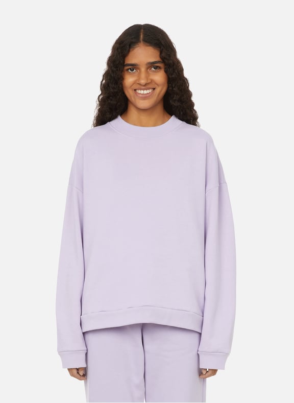 Sweatshirt en coton biologique Violet by THE SOCIAL SUNDAY THE SOCIAL SUNDAY Sweatshirt en coton biologique Violet