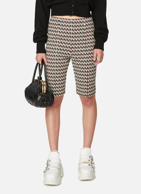 Tibi 2025 biker shorts