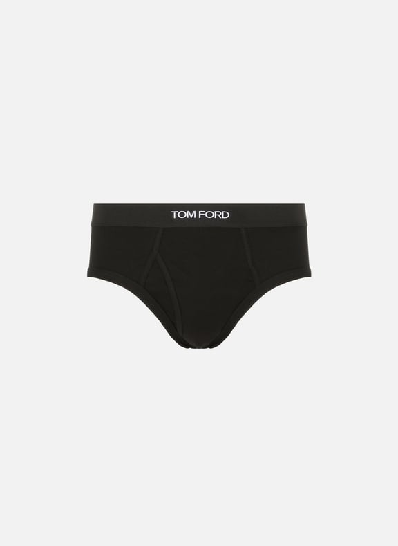 Lot de 2 slips Noir by TOM FORD UNDERWEAR TOM FORD UNDERWEAR Lot de 2 slips Noir