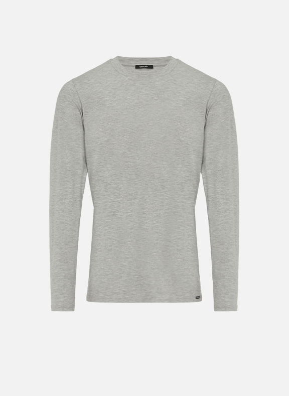 TOM FORD T-shirt manches longues  Gris