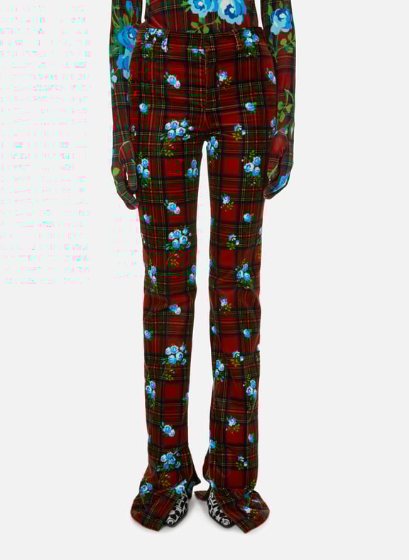 Pantalon en velours by TOMMY HILFIGER X RICHARD QUINN TOMMY HILFIGER X RICHARD QUINN Pantalon en velours