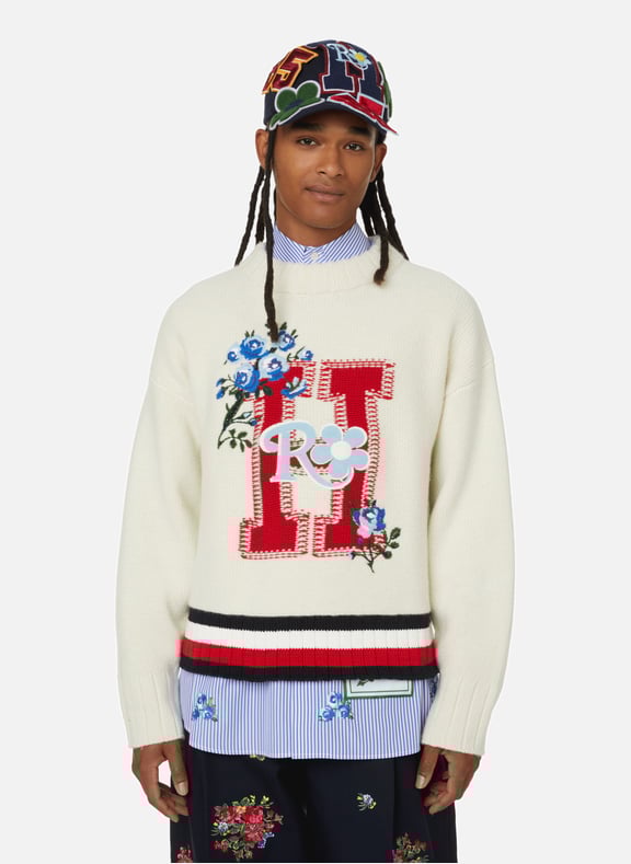 Pull en laine by TOMMY HILFIGER X RICHARD QUINN TOMMY HILFIGER X RICHARD QUINN Pull en laine