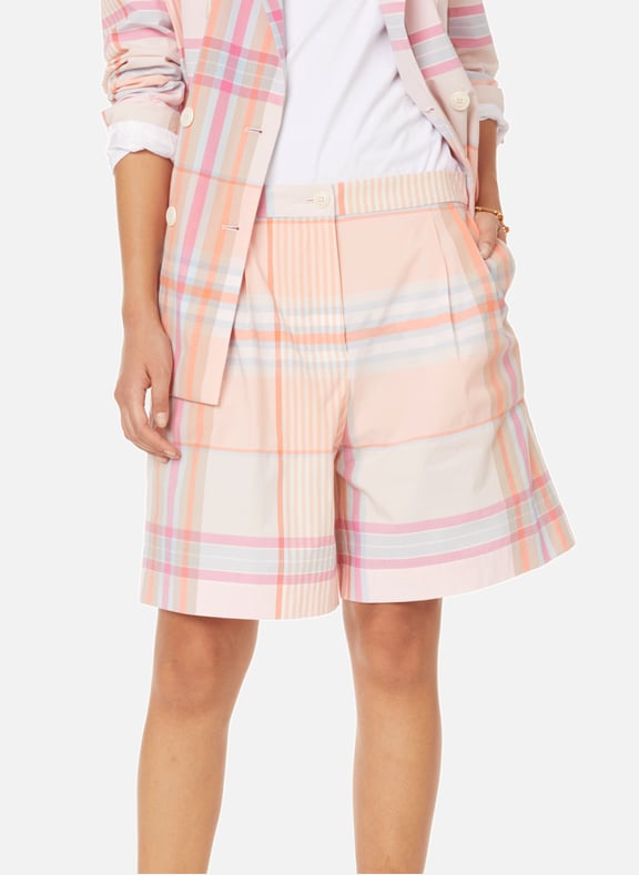 Short rayé en coton mélangé Multicolore by TOMMY HILFIGER TOMMY HILFIGER Short rayé en coton mélangé Multicolore