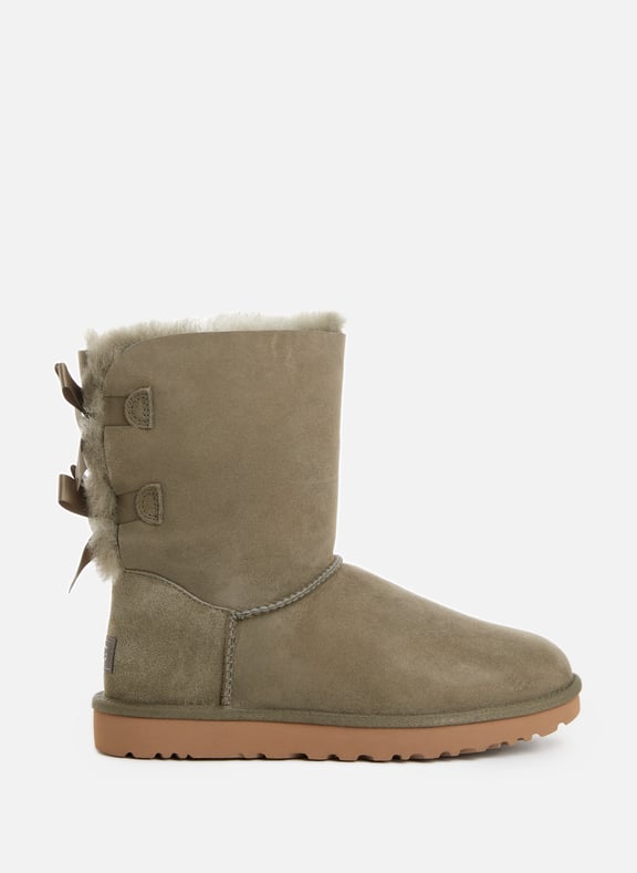 Bottes Bailey Bow II en daim Vert by UGG UGG Bottes Bailey Bow II en daim Vert