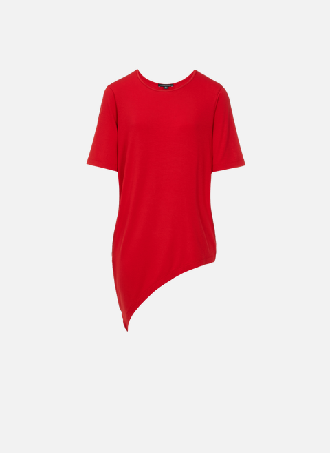 Genevette asymmetrical t-shirt RedUNIVERSAL STANDARD 