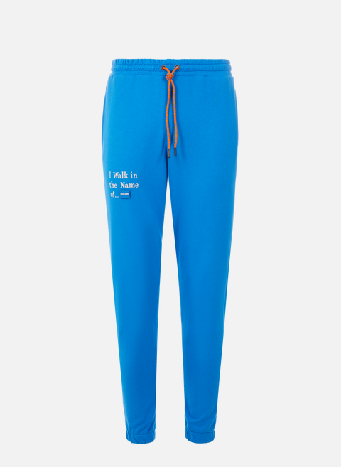 Pantalon de jogging avec logo BleuUNTIL THE NIGHT IS OVER 