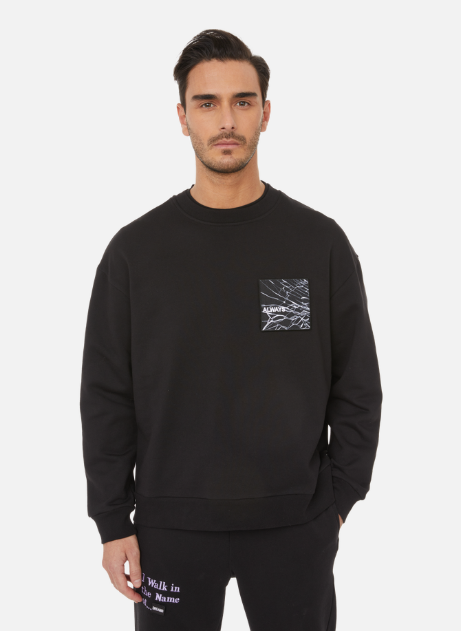 UNTIL THE NIGHT IS OVER cotton sweatshirt