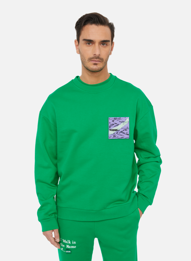 UNTIL THE NIGHT IS OVER cotton sweatshirt