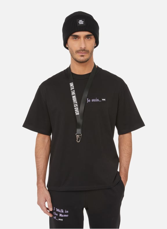 T-shirt à logo Multicolore by UNTIL THE NIGHT IS OVER UNTIL THE NIGHT IS OVER T-shirt à logo Multicolore