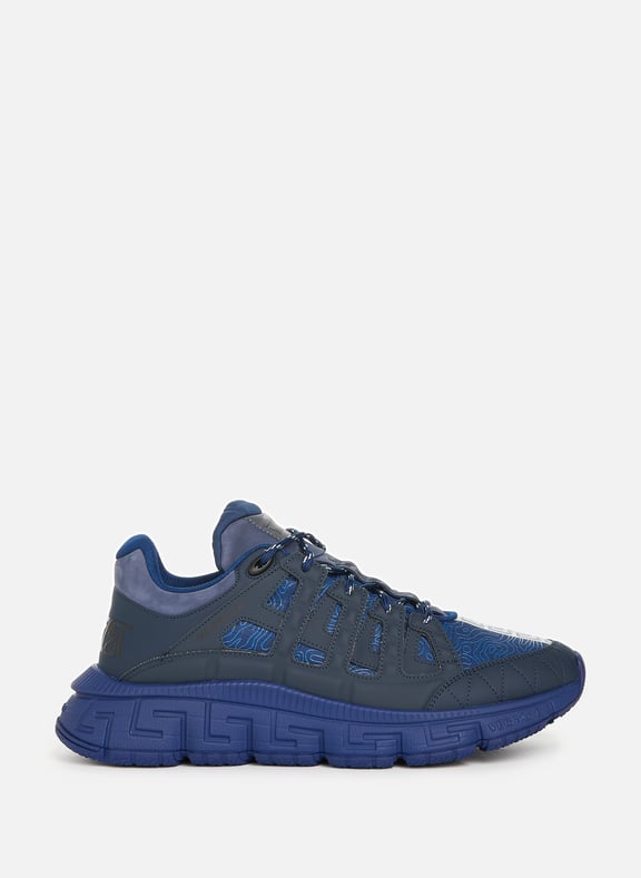 Baskets Trigreca Bleu by VERSACE VERSACE Baskets Trigreca Bleu