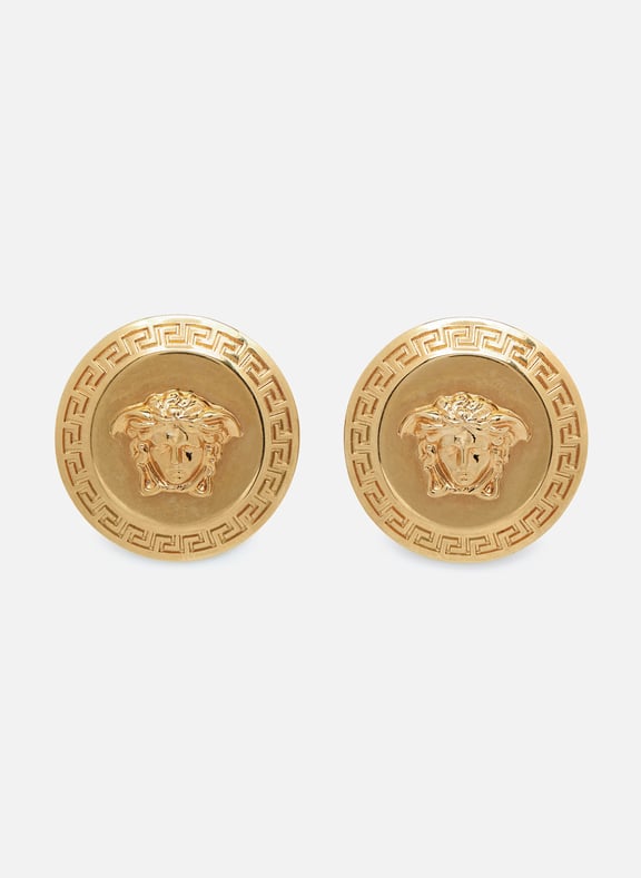 Boucles d'oreille Medusa Tribute Doré by VERSACE VERSACE Boucles d'oreille Medusa Tribute Doré