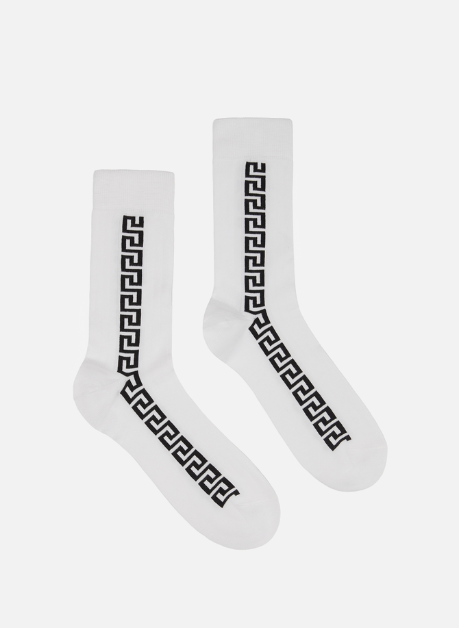 Versace mid-cut cotton socks VERSACE