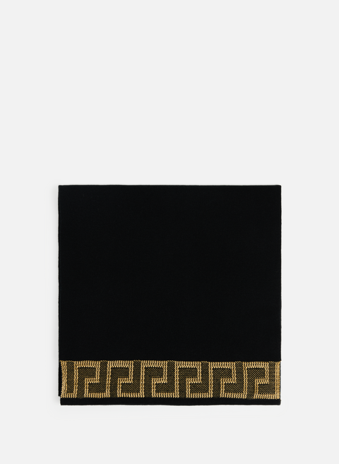 Dünner Schal mit ikonischem Muster BlackVERSACE 