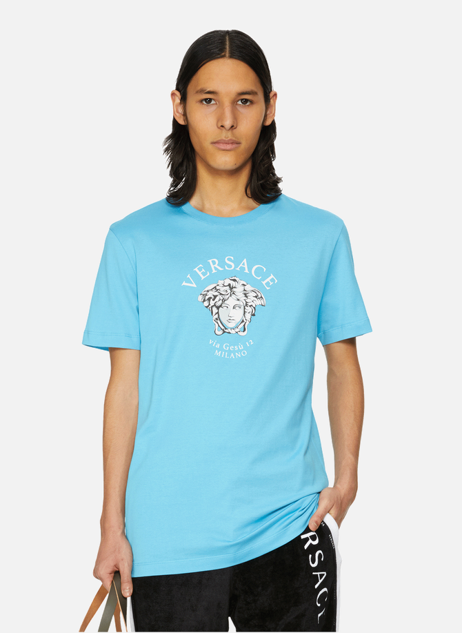Medusa-T-Shirt aus Baumwolle VERSACE