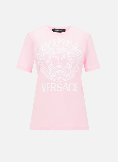 Medusa cotton t-shirt PinkVERSACE 