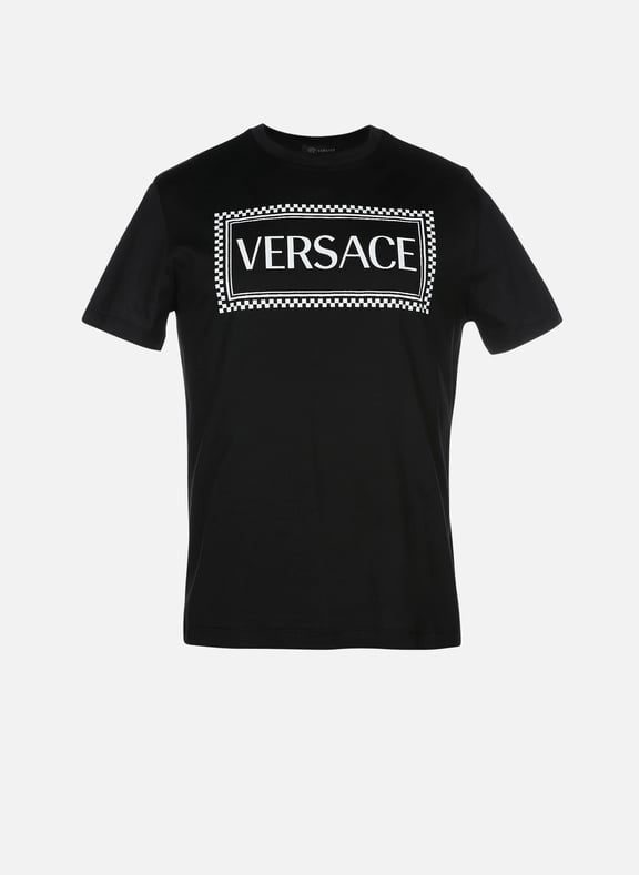 T-shirt Versace 90's Vintage en coton Noir by VERSACE VERSACE T-shirt Versace 90's Vintage en coton Noir