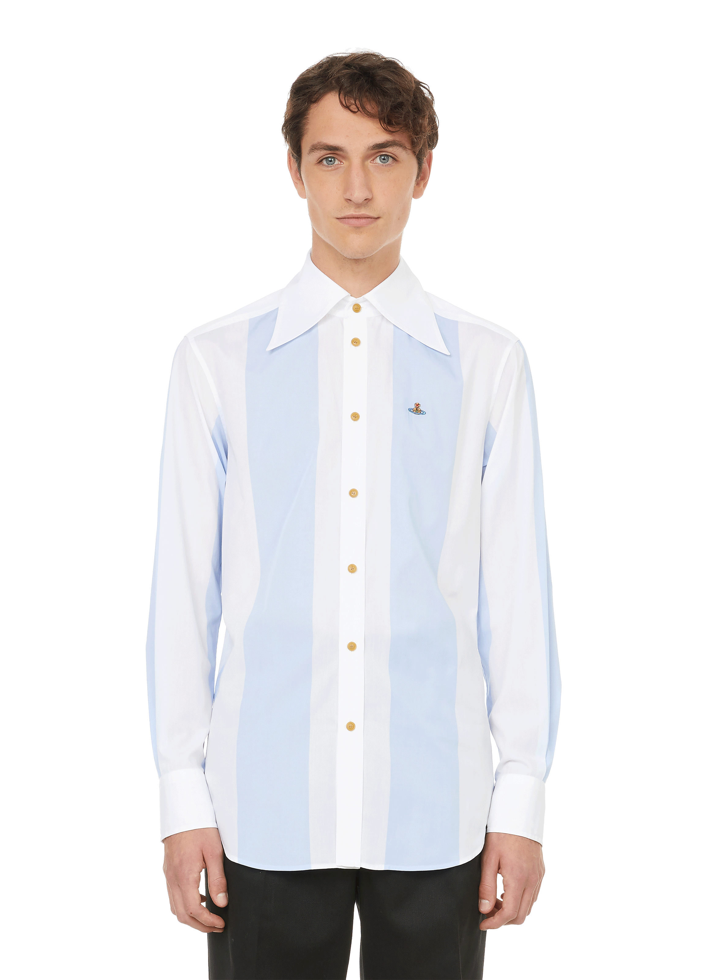 Homme Vêtements Chemises Chemises casual et boutonnées Chemise Coton Vivienne Westwood pour homme en coloris Bleu 