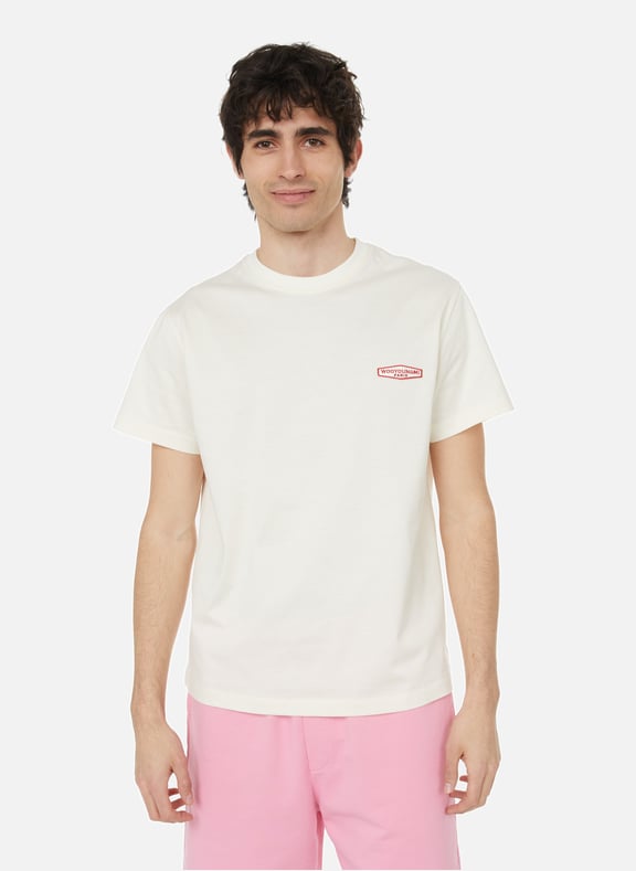 T-shirt en coton Beige by WOOYOUNGMI WOOYOUNGMI T-shirt en coton Beige