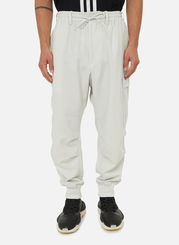 Pantalon cargo fluide Gris by Y-3 Y-3 Pantalon cargo fluide Gris
