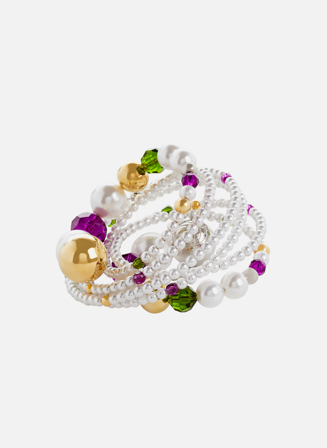 Bracelet spirale avec perles Y/PROJECT
