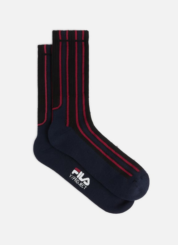 Chaussettes à logo Multicolore by Y/PROJECT Y/PROJECT Chaussettes à logo Multicolore