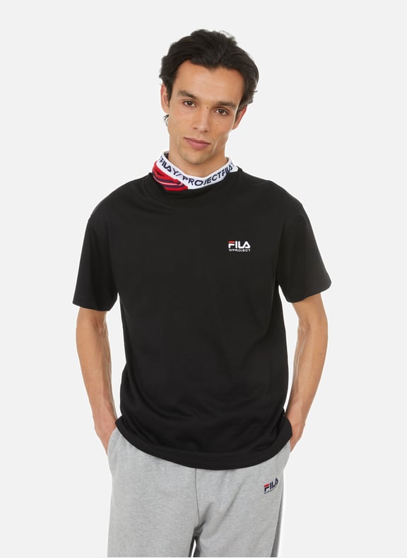 T-shirt Fila x Y/Project en jersey de coton Noir by Y/PROJECT Y/PROJECT T-shirt Fila x Y/Project en jersey de coton Noir