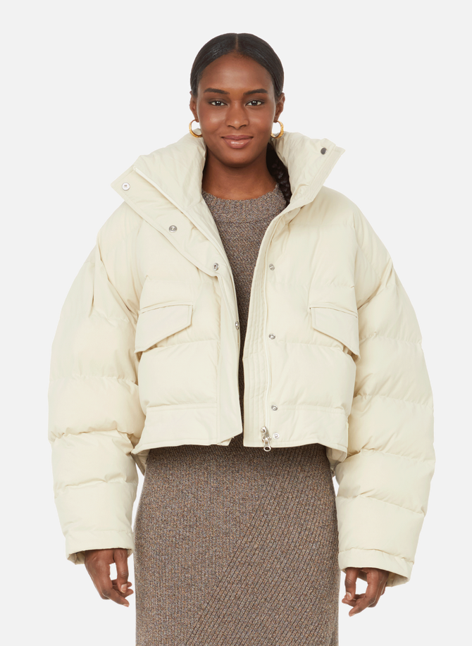 YCH cropped cotton down jacket