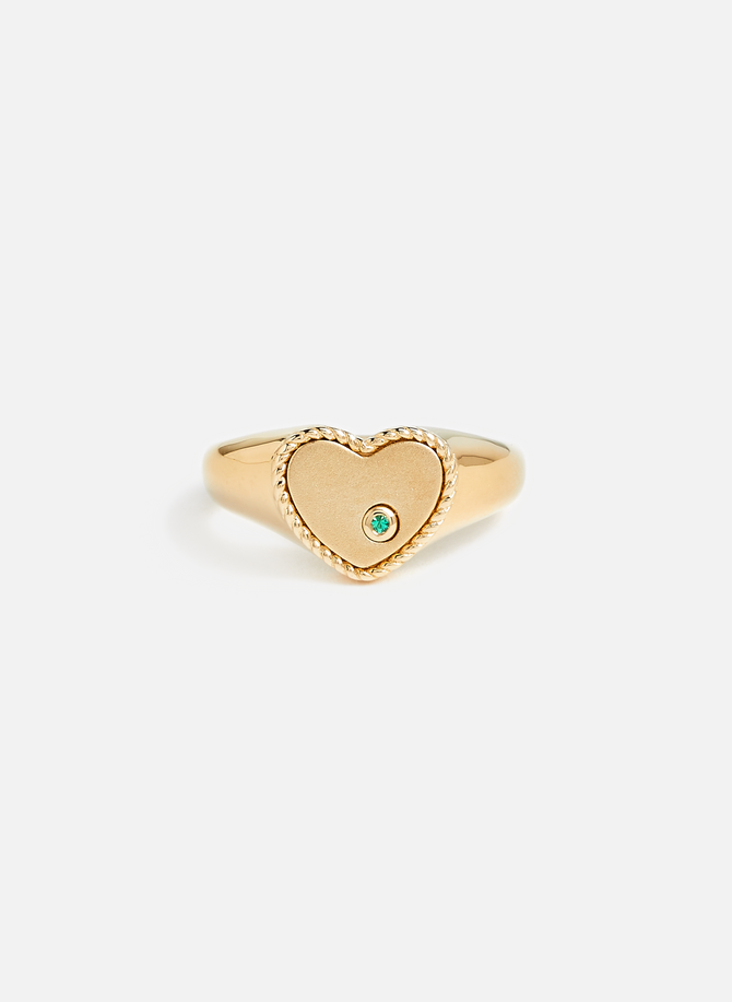 Mini heart ring YVONNE LÉON