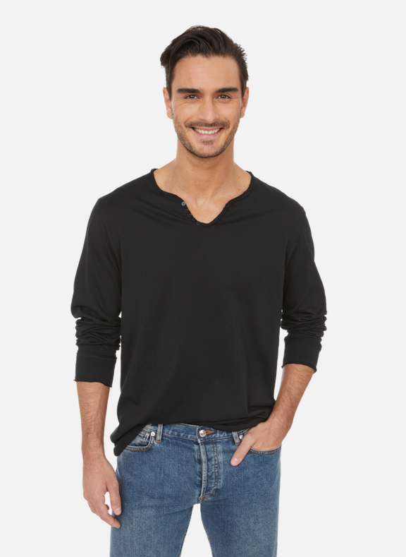 ZADIG&VOLTAIRE T-shirt Monastir en coton biologique Noir