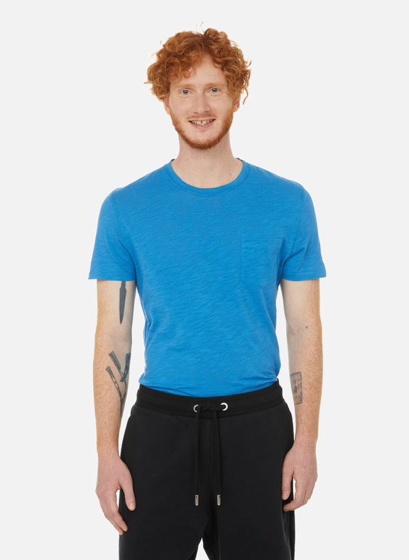 ZADIG&VOLTAIRE T-shirt Stockhlom Flamme Bleu