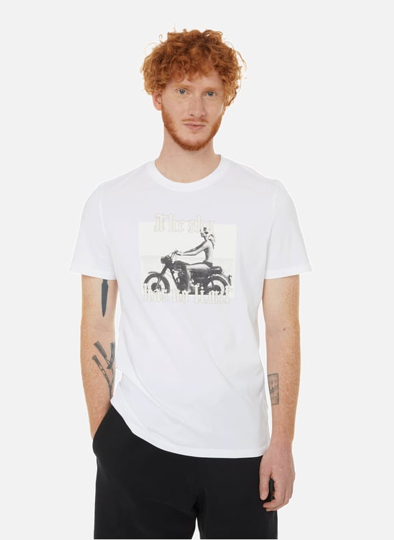 T-shirt Ted Photoprint Blanc by ZADIG&VOLTAIRE ZADIG&VOLTAIRE T-shirt Ted Photoprint Blanc