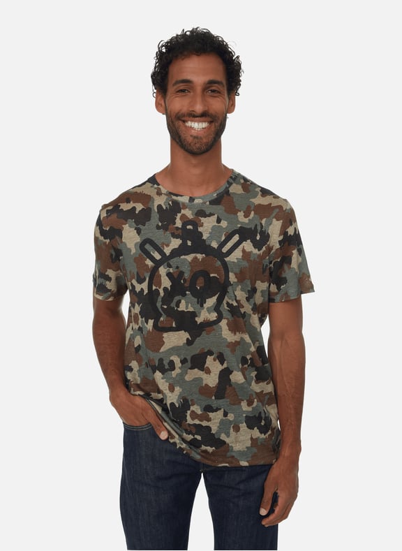 T-shirt Tommy en lin Vert by ZADIG&VOLTAIRE ZADIG&VOLTAIRE T-shirt Tommy en lin Vert