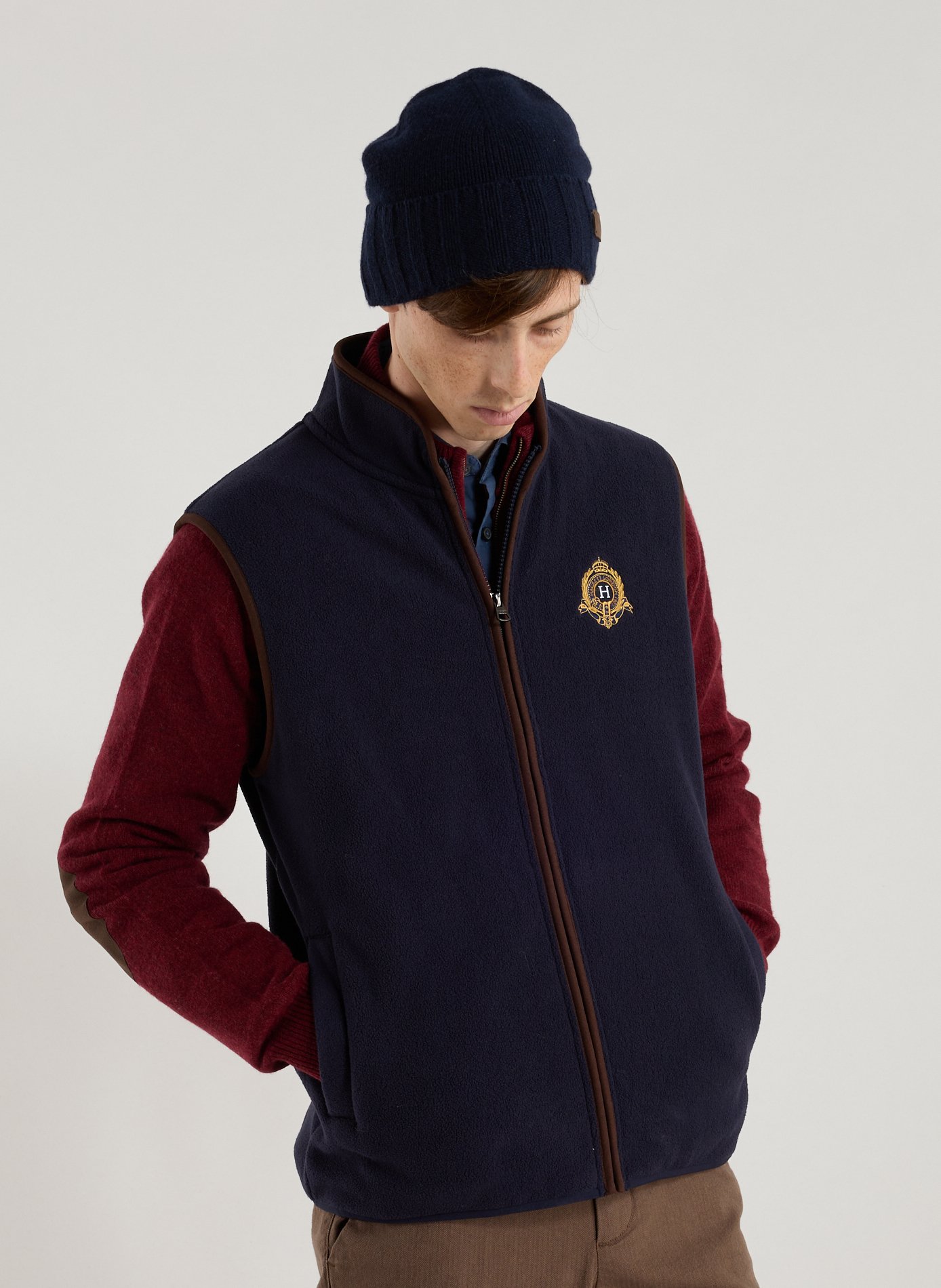 Fleece gilet | HACKETT