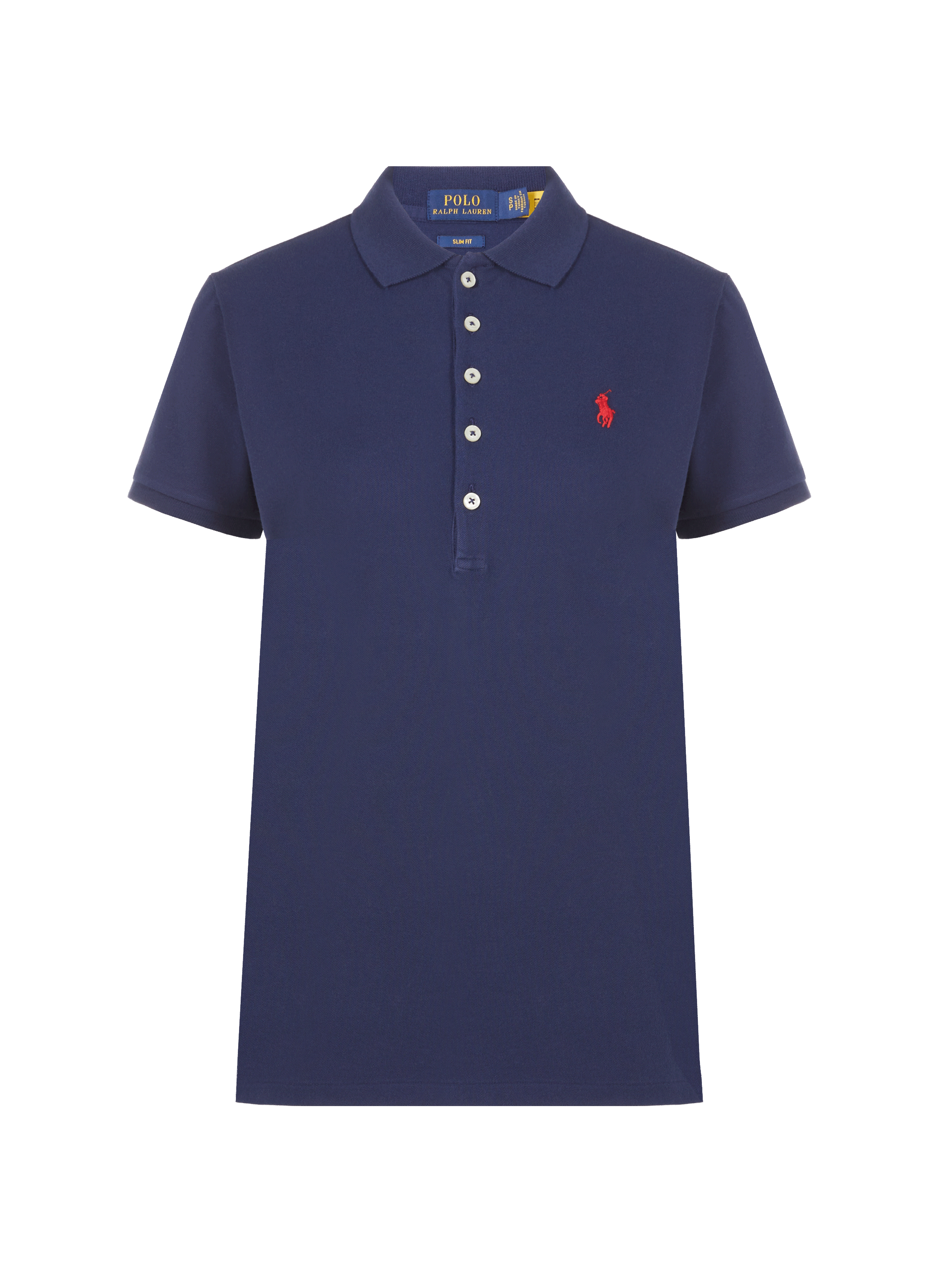 Polo cintré en coton piqué | POLO RALPH LAUREN